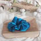 Chouchou bleu canard