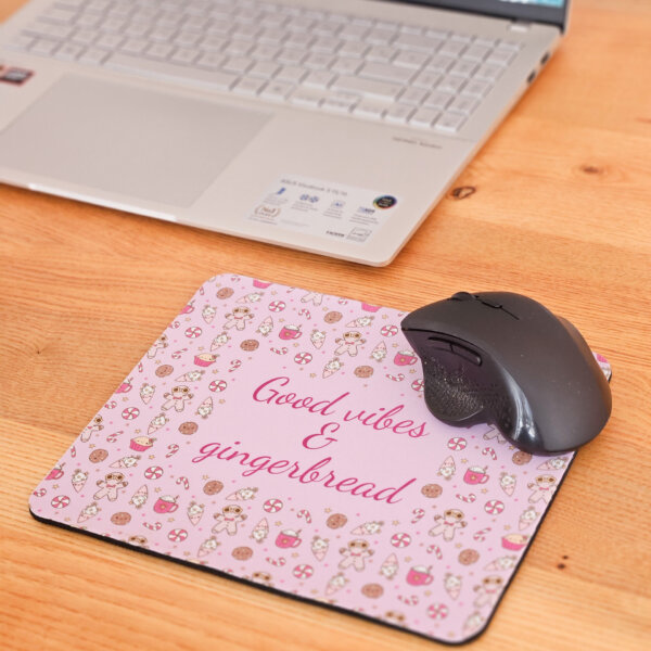 tapis-de-souris-gingerbread-ordinateur-souris Tapis de souris Good vibes & gingerbread + ordinateur et souris