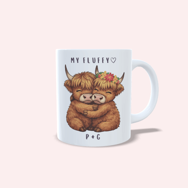 Mug vache highland calins