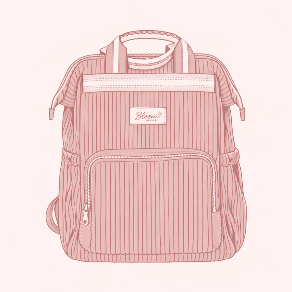 Illustration sac à dos modèle Ava