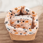 Panière avec lingettes en tissus halloween